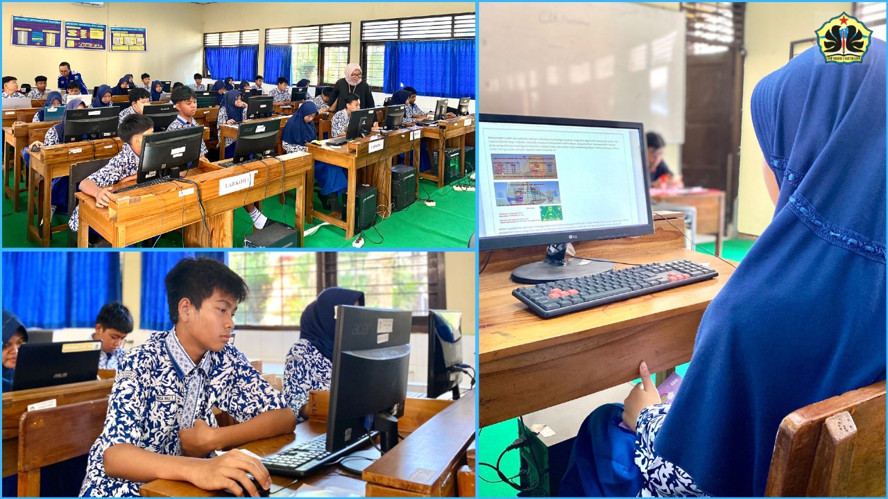 SMP Negeri 1 Baturraden Gelar Gladi Bersih ANBK Tahun 2025